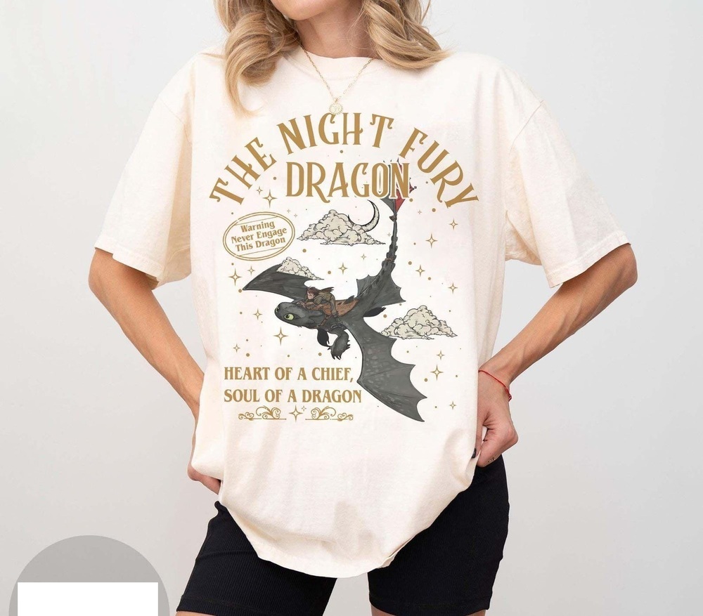 Night Fury Disney How To Train Your Dragon Shirt